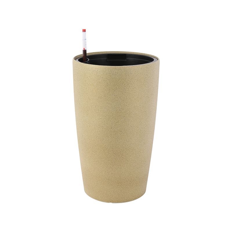 Model 7001ps simple style sand blast round flower pot