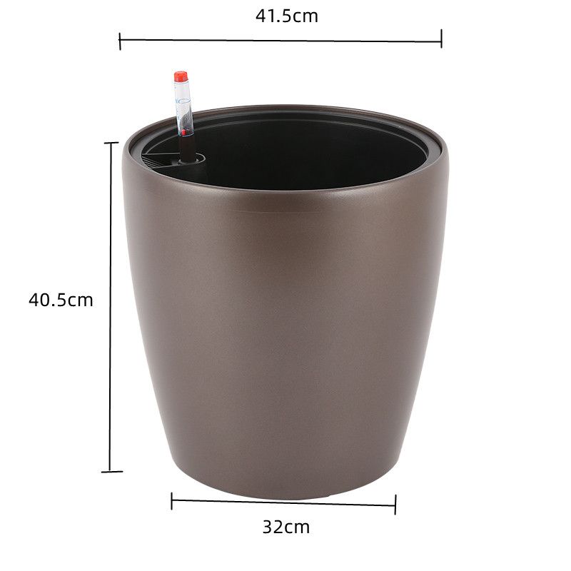 Model 3002-4-6K simple style floor type baking varnish flower pot  